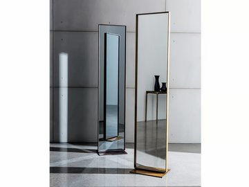 VISUAL FREE STANDING - Freestanding mirror by Sovet italia - view 2